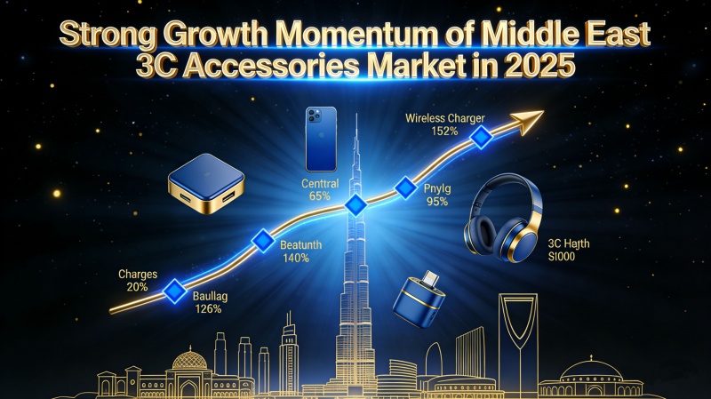 Middel East 3C Accessories Market Grows Strongly in 2025