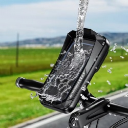 Adjustable Water-Resistant Waterproof Bike Phone Holder Case for Motorcycle/Ebike