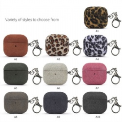 Drop/Scratch Proof) Custom-Made Earphone Shell PU Leather for Airpods