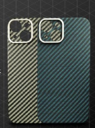 Carbon Fiber Phone case  with Magnetic and Metal camera frame for  iPhone 12 13 14
