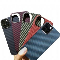 Anti-scratch Aramid Fiber Phone Case with magnetic for Iphone 12 Pro/12mini/12/12pro