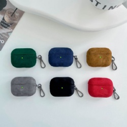 Fashion Luxury Leather for Airpods Pro Case Wireless Shock-Resistant Cover With Protective Earphone Case