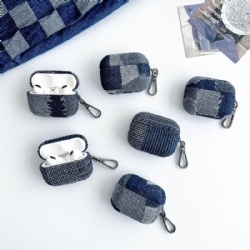 Denim fabric earphone case New model Supports USB-CSuitable for Apple AirPods Pro 2