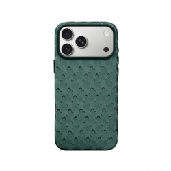 PU Satin Texture Leather Case for iPhone 11/12/13/14/15/16/17 - Slim Soft Protective Phone Cover