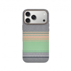 Kevlar Pattern PU Phone Case with magnetic for iPhone 12/13/14/15/16/17